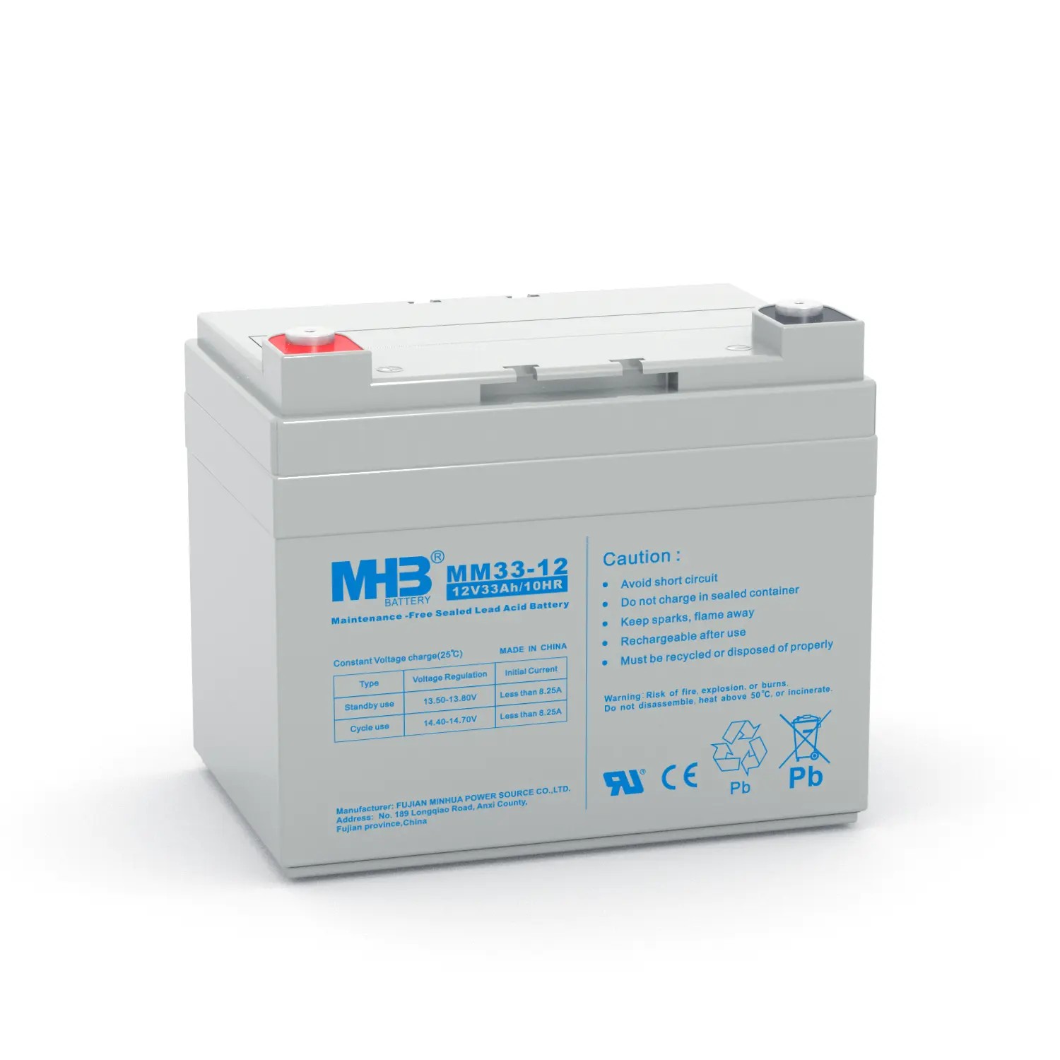 MHB MM33-12 12V33Ah