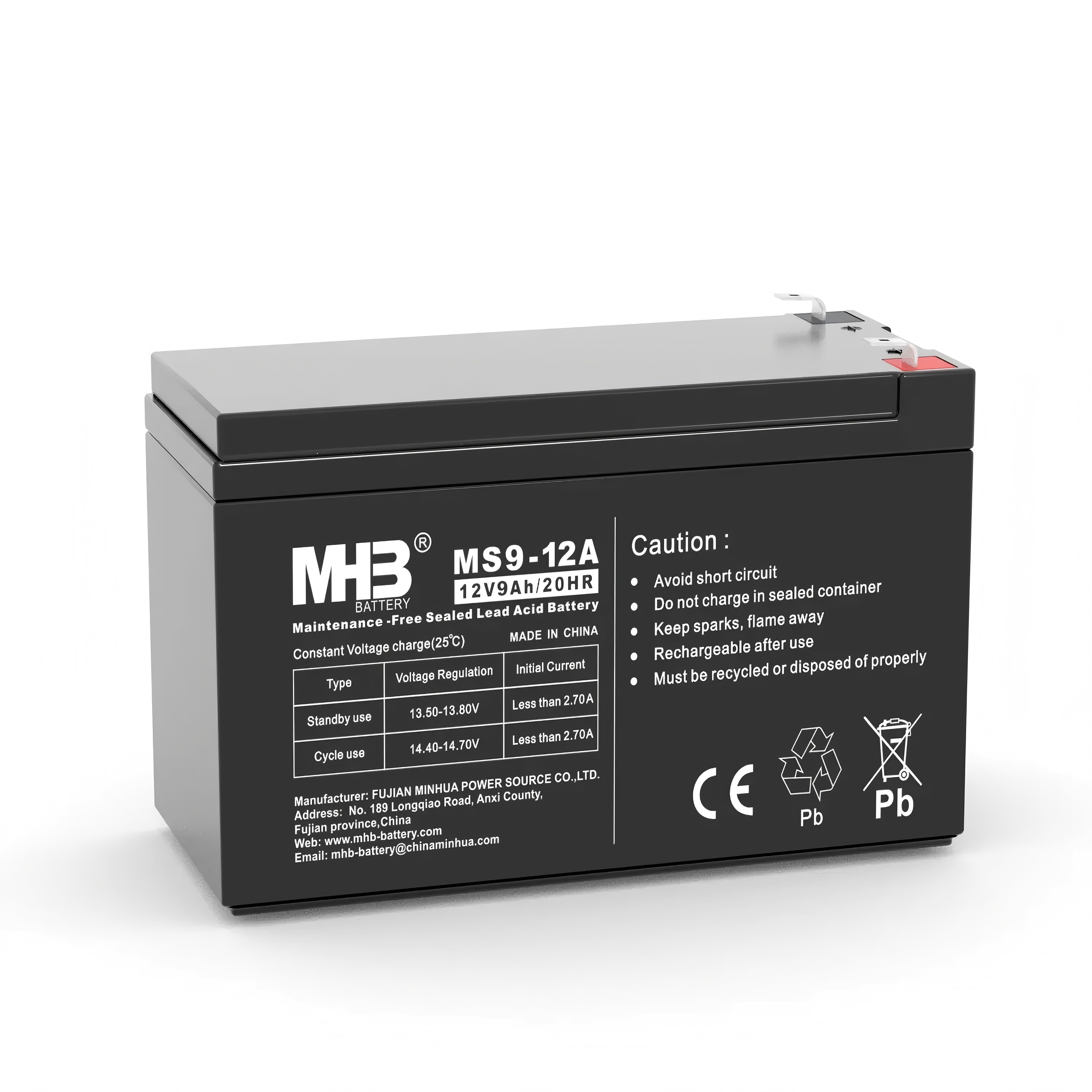 MHB MS9-12 12V 9Ah